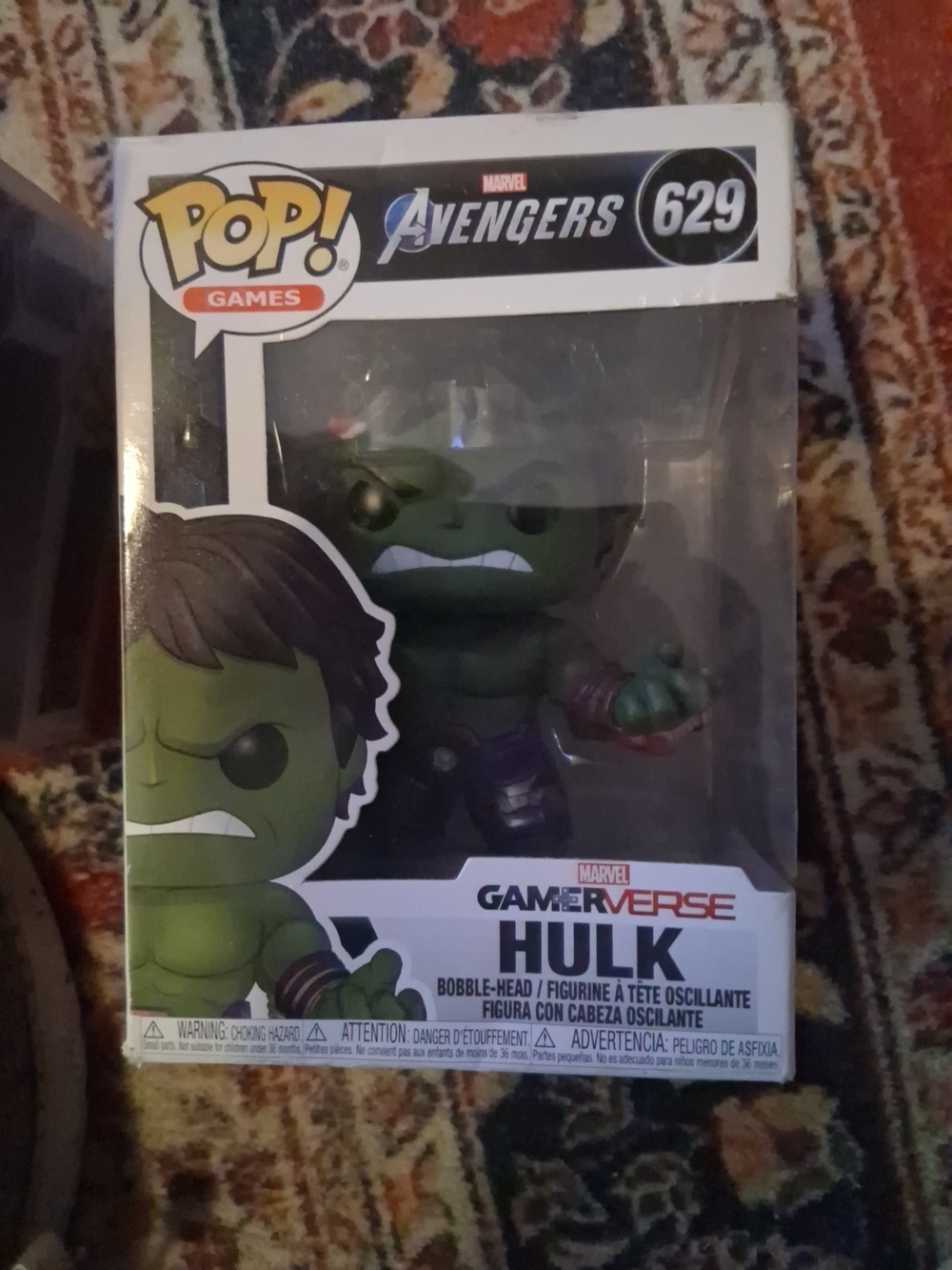 Funko Pop! Games Marvel Gamerverse Hulk #629 - Green and Purple